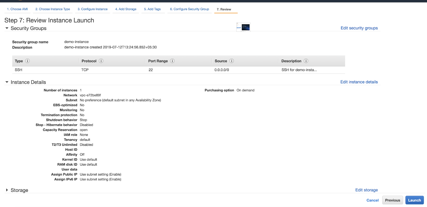 Create AWS EC2 Instance step by step