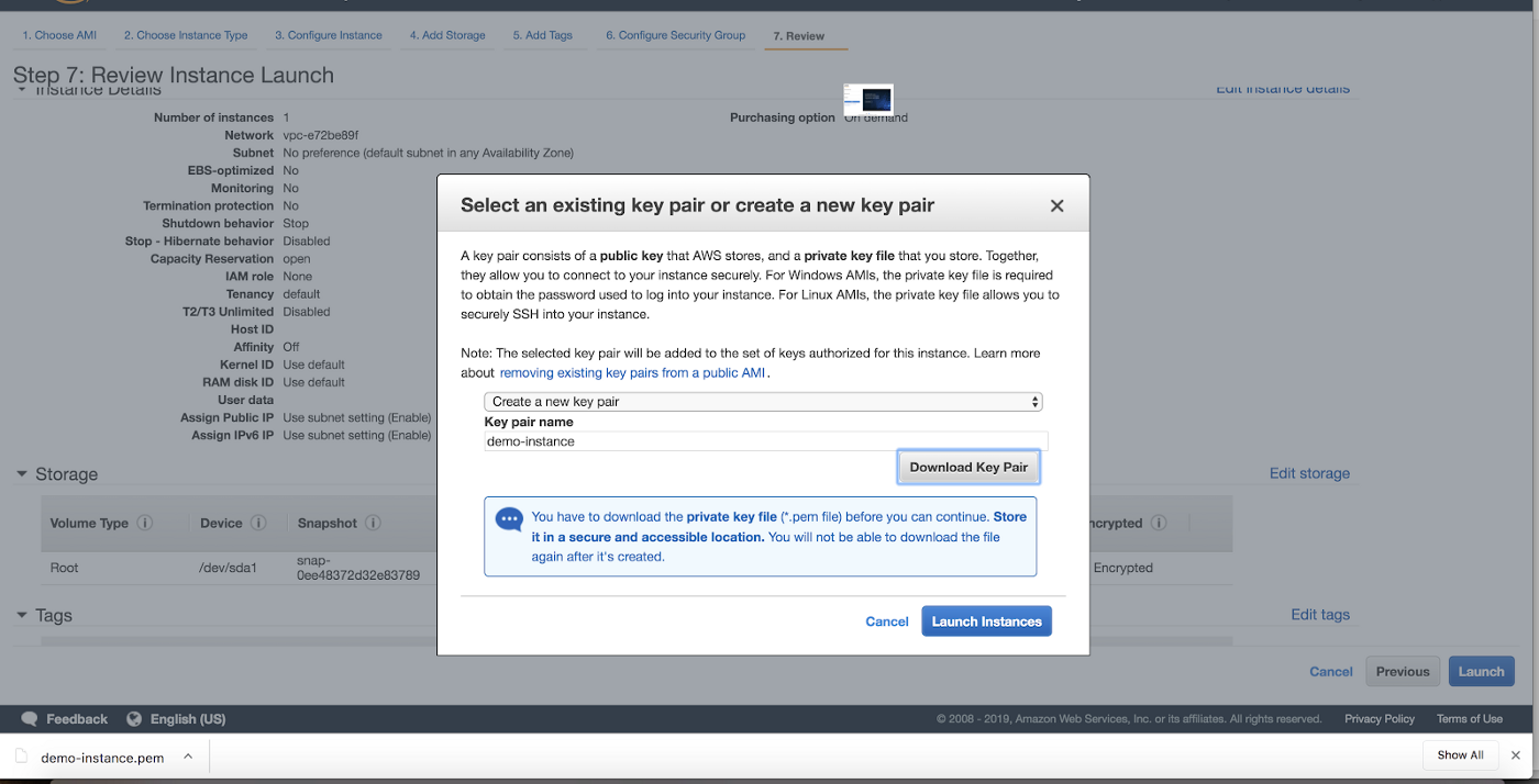 Create AWS EC2 Instance step by step